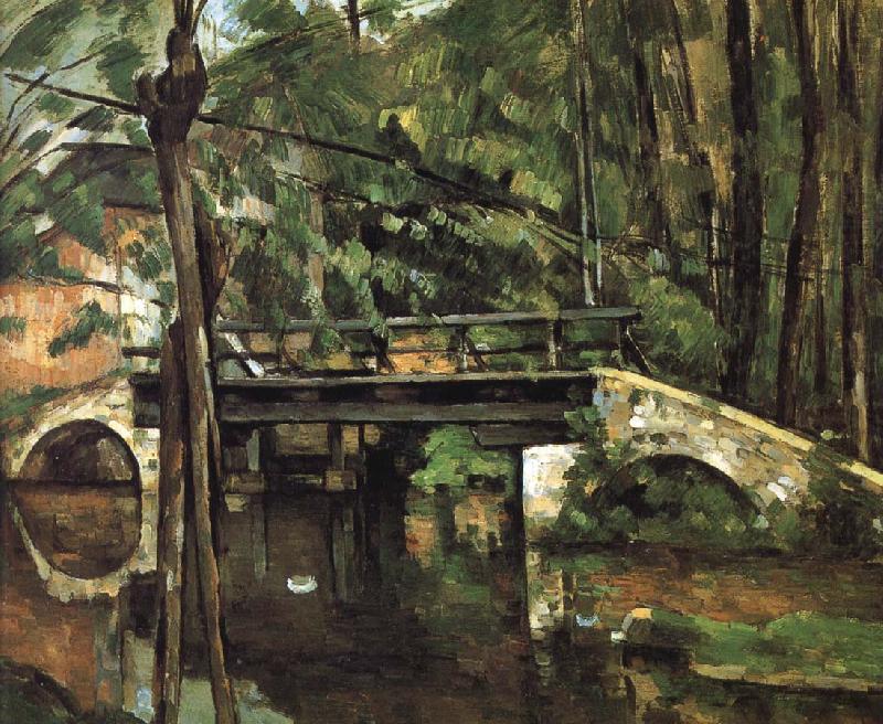 Paul Cezanne bridge Muncie china oil painting image
